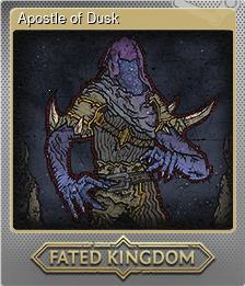 Series 1 - Card 2 of 15 - Apostle of Dusk