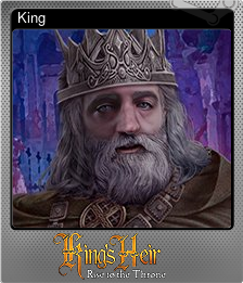 Series 1 - Card 4 of 5 - King