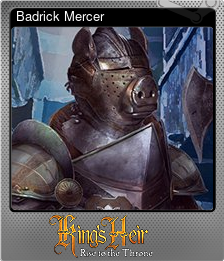 Series 1 - Card 3 of 5 - Badrick Mercer