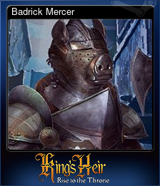 Series 1 - Card 3 of 5 - Badrick Mercer