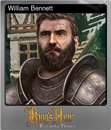 Series 1 - Card 5 of 5 - William Bennett