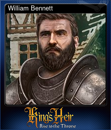 Series 1 - Card 5 of 5 - William Bennett