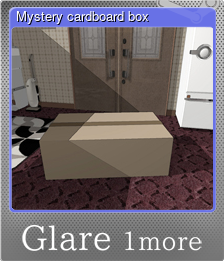 Series 1 - Card 2 of 8 - Mystery cardboard box