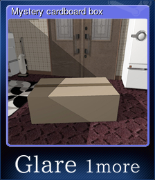 Series 1 - Card 2 of 8 - Mystery cardboard box
