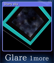 Series 1 - Card 8 of 8 - Starry sky