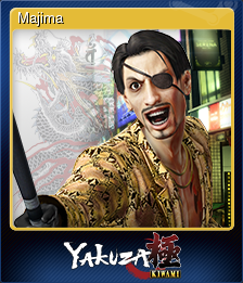 Series 1 - Card 3 of 10 - Majima