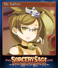 Series 1 - Card 6 of 11 - Ms Saffron