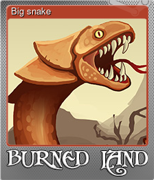 Series 1 - Card 4 of 15 - Big snake