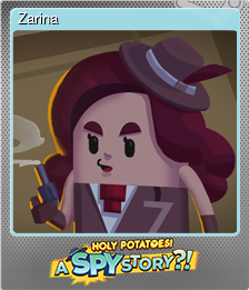 Series 1 - Card 8 of 8 - Zarina