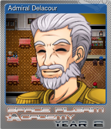 Series 1 - Card 6 of 9 - Admiral Delacour