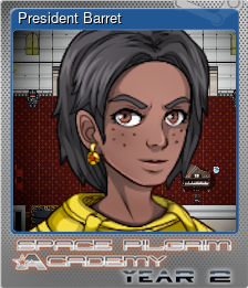 Series 1 - Card 7 of 9 - President Barret