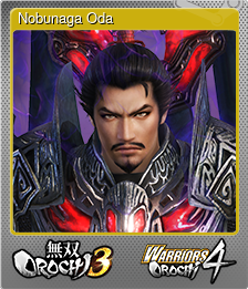 Series 1 - Card 6 of 13 - Nobunaga Oda