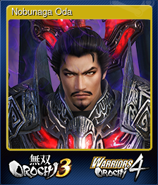 Series 1 - Card 6 of 13 - Nobunaga Oda