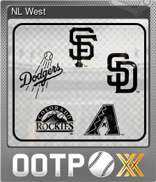 Series 1 - Card 6 of 6 - NL West