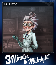 Series 1 - Card 6 of 8 - Dr. Dixon