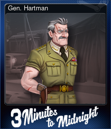 Series 1 - Card 5 of 8 - Gen. Hartman