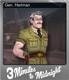 Series 1 - Card 5 of 8 - Gen. Hartman