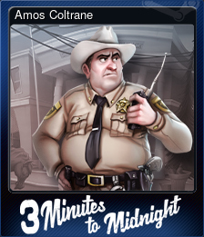 Series 1 - Card 3 of 8 - Amos Coltrane