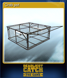 Series 1 - Card 2 of 6 - Crab pot