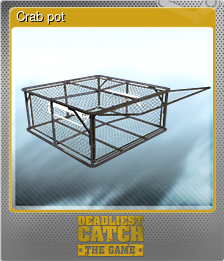 Series 1 - Card 2 of 6 - Crab pot