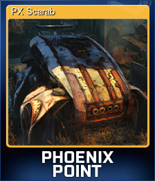 Series 1 - Card 1 of 10 - PX Scarab