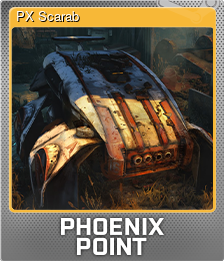 Series 1 - Card 1 of 10 - PX Scarab