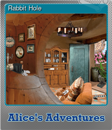 Series 1 - Card 1 of 5 - Rabbit Hole