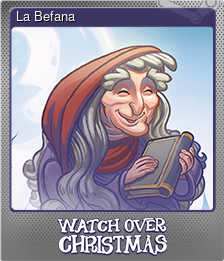 Series 1 - Card 5 of 6 - La Befana