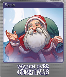 Series 1 - Card 2 of 6 - Santa