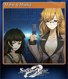 Series 1 - Card 3 of 7 - Maho & Moeka