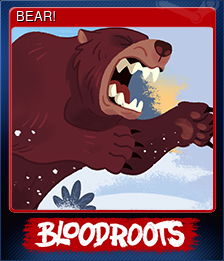 Series 1 - Card 1 of 10 - BEAR!