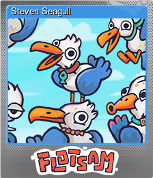 Series 1 - Card 8 of 8 - Steven Seagull
