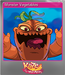 Series 1 - Card 5 of 6 - Monster Vegetables