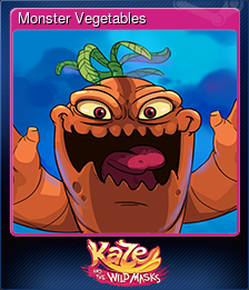 Series 1 - Card 5 of 6 - Monster Vegetables