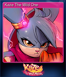 Series 1 - Card 4 of 6 - Kaze The Wild One