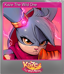 Series 1 - Card 4 of 6 - Kaze The Wild One