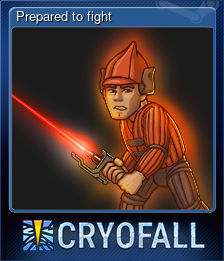 Series 1 - Card 1 of 5 - Prepared to fight