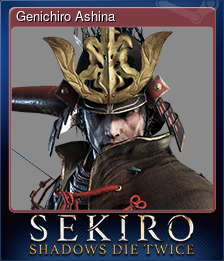 Series 1 - Card 4 of 12 - Genichiro Ashina