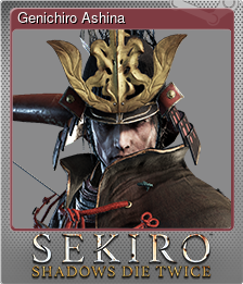 Series 1 - Card 4 of 12 - Genichiro Ashina