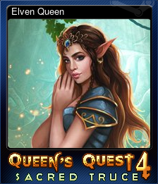 Series 1 - Card 1 of 5 - Elven Queen