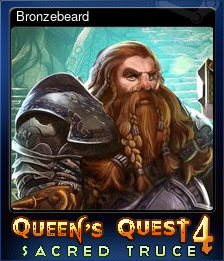 Series 1 - Card 4 of 5 - Bronzebeard