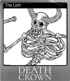 Series 1 - Card 2 of 6 - The Lich