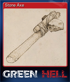 Series 1 - Card 9 of 10 - Stone Axe