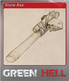 Series 1 - Card 9 of 10 - Stone Axe