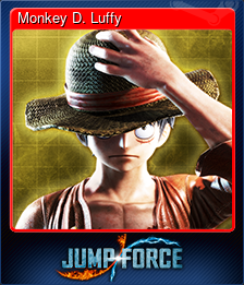 Series 1 - Card 2 of 5 - Monkey D. Luffy