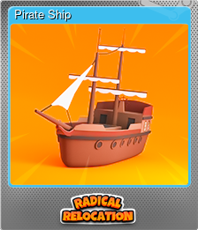 Series 1 - Card 4 of 6 - Pirate Ship