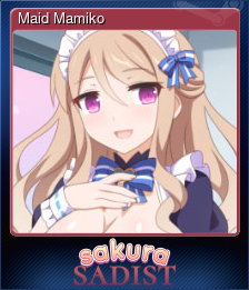 Series 1 - Card 6 of 8 - Maid Mamiko