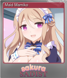 Series 1 - Card 6 of 8 - Maid Mamiko