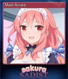 Series 1 - Card 2 of 8 - Maid Azusa