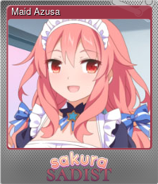 Series 1 - Card 2 of 8 - Maid Azusa